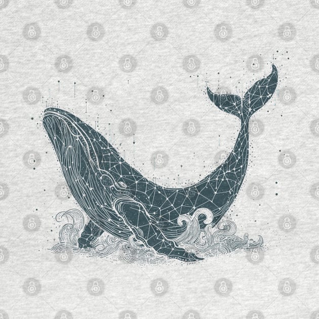 Cosmic Whale by PrintSoulDesigns